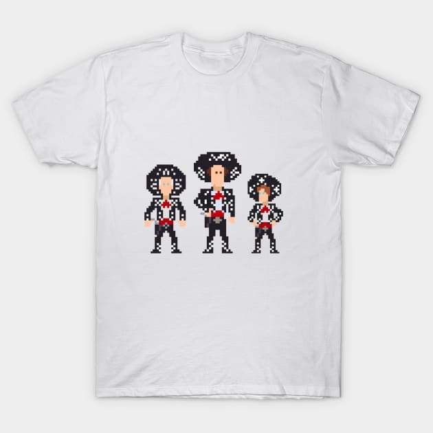 8bit Amigos T-Shirt by TommySniderArt